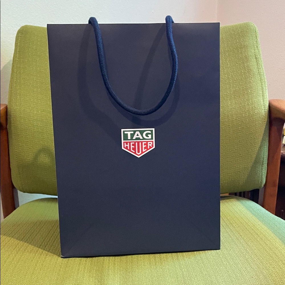Tag Heuer Dark Blue Men's Bag